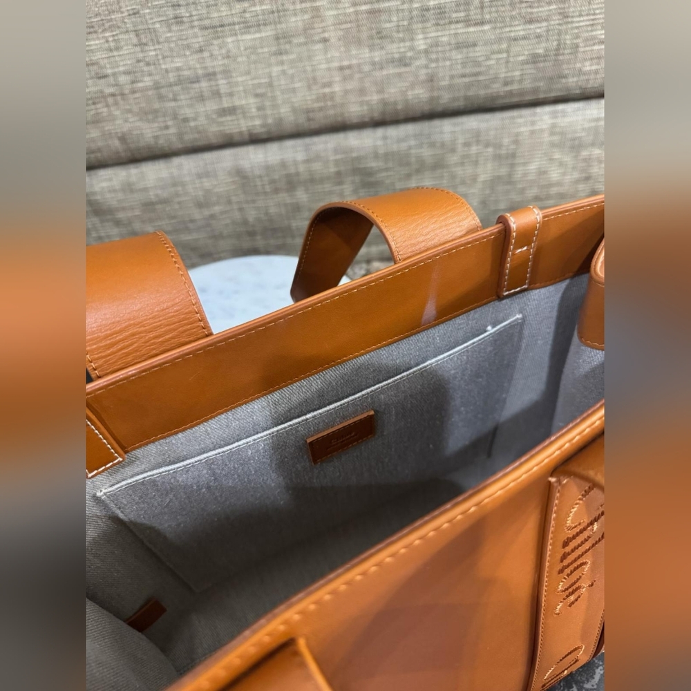 Chloe Large Woody Tote Bag - image 3